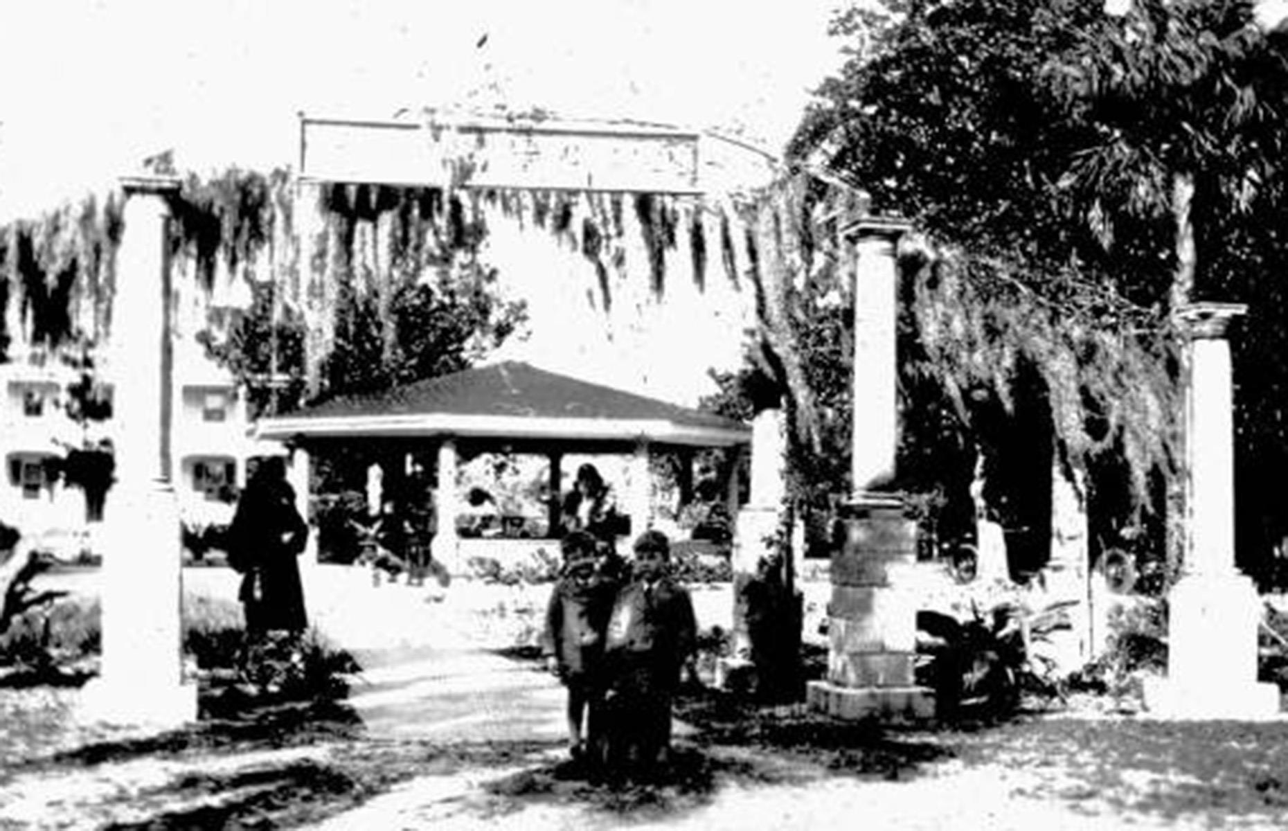 Then: Fountain of Youth, St. Augustine